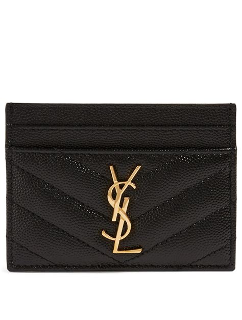 fake card holder ysl|ysl card holder monogram.